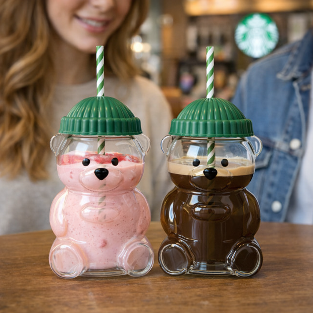 Bearista - Şeffaf Ayıcık Bardak