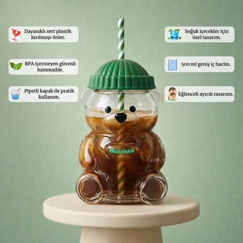 Bearista - Şeffaf Ayıcık Bardak